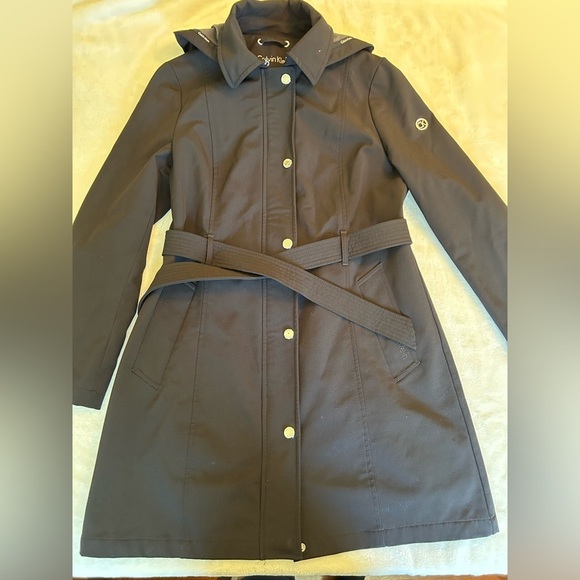 Black Calvin Klein Spring/Rain Jacket - Picture 1 of 6